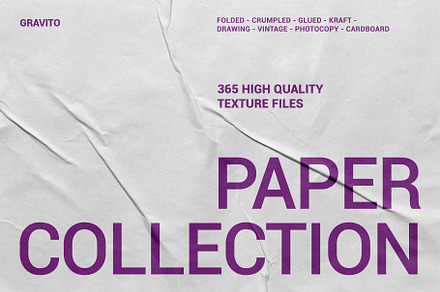 Paper Texture Collection, a Texture Graphic by Gravito