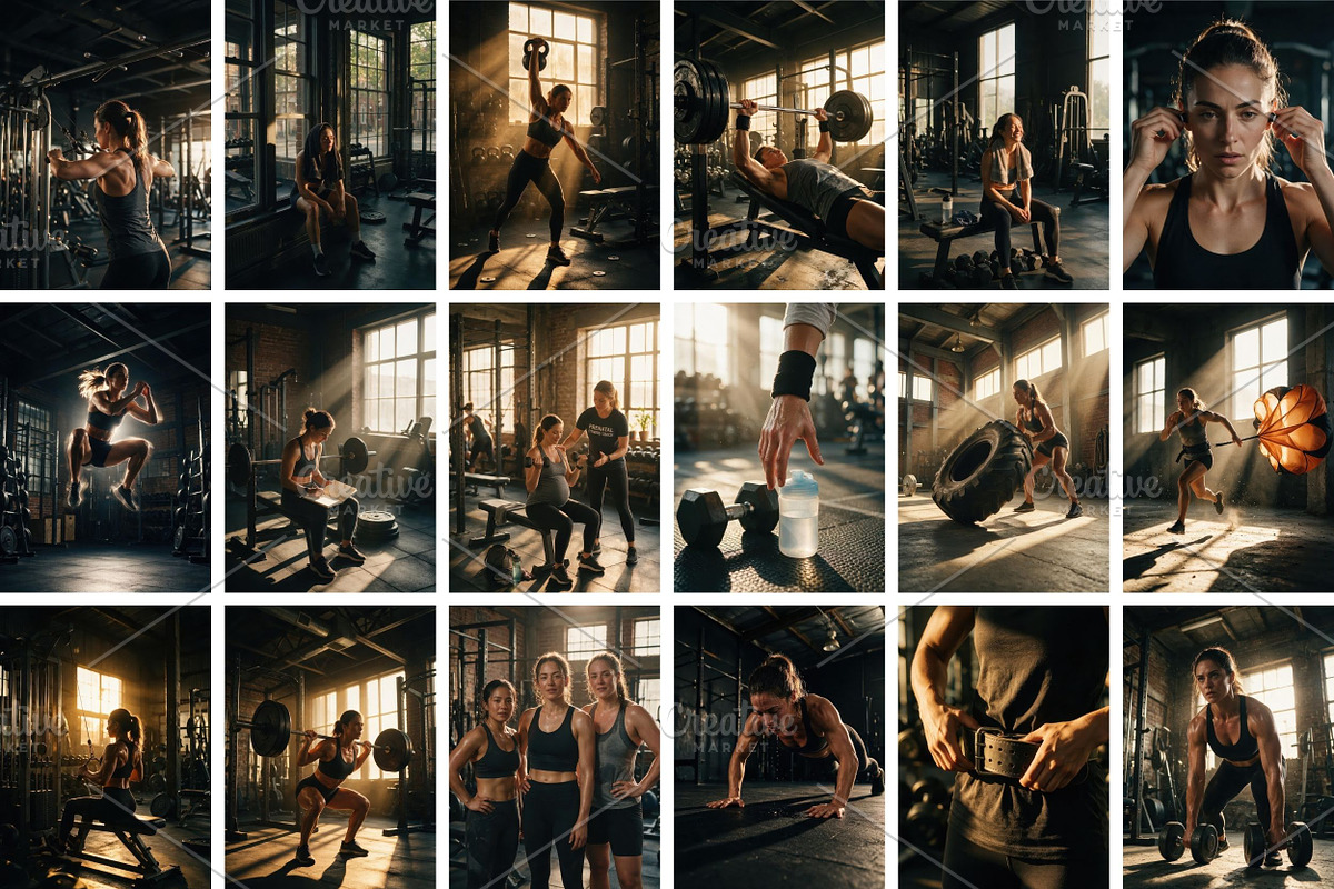 Women Gym Workout Images, a Sports & Recreation Photo by Selenique Studio (Photo 8 of 13)