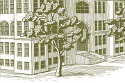 Jasper County Courthouse, an Illustration by blue67sign (Thumbnail 3 of 3)
