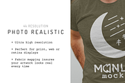 Bella Canvas 3413 Male Model Mockup, a Shirt Mockup by Moonlit Mocks (Thumbnail 3 of 6)