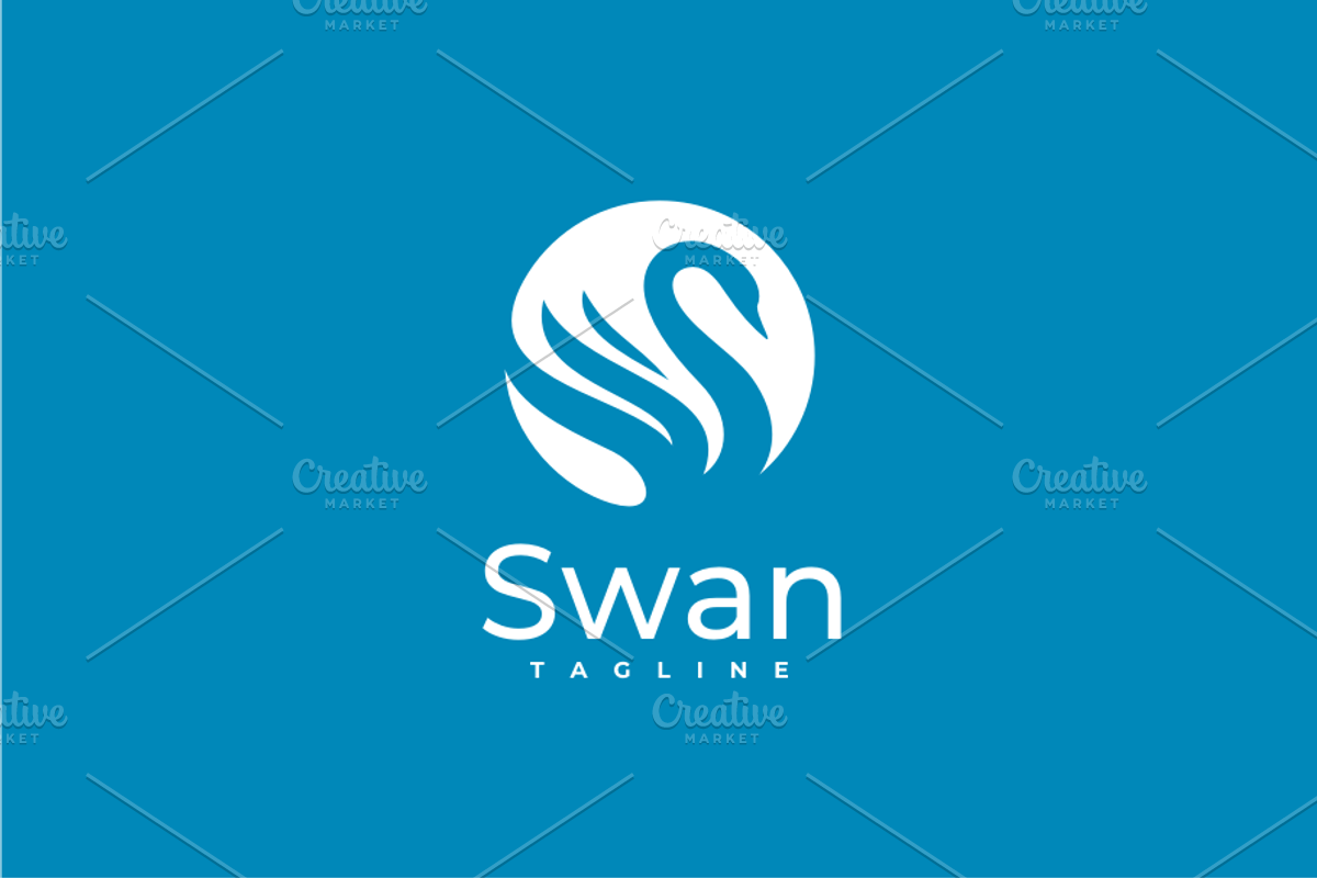 Swan Logo Template, a Branding & Logo Template by johnkent (Photo 2 of 3)