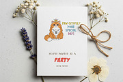 Cat and Animals Funny Birthday PNG, a Graphic by GlitterCraft (Thumbnail 40 of 101)