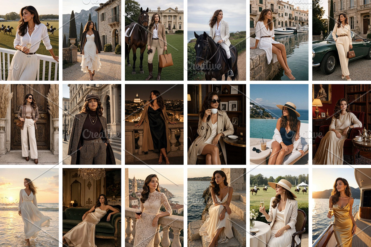 Old Money Woman Stock Photos, a Person Photo by Selenique Studio (Photo 9 of 9)