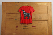 T-shirt Mockup, a Shirt Mockup by Mock-up Store (Thumbnail 4 of 5)
