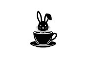 Cute Bunny Coffee Cup Vector Bundle, an Illustration by Designs_River (Thumbnail 22 of 49)