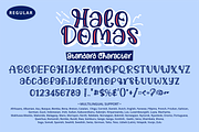 Halo Domas Font, a Script Font by Mabhal Studio (Thumbnail 4 of 6)