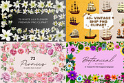 4689+ PNG's Clipart Elements Bundle, an Object Graphic by AN Productions (Thumbnail 18 of 29)