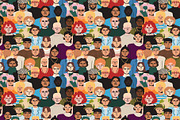 Men. Vector and raster graphics, a Person Illustration by Oliana Moroz (Thumbnail 2 of 18)