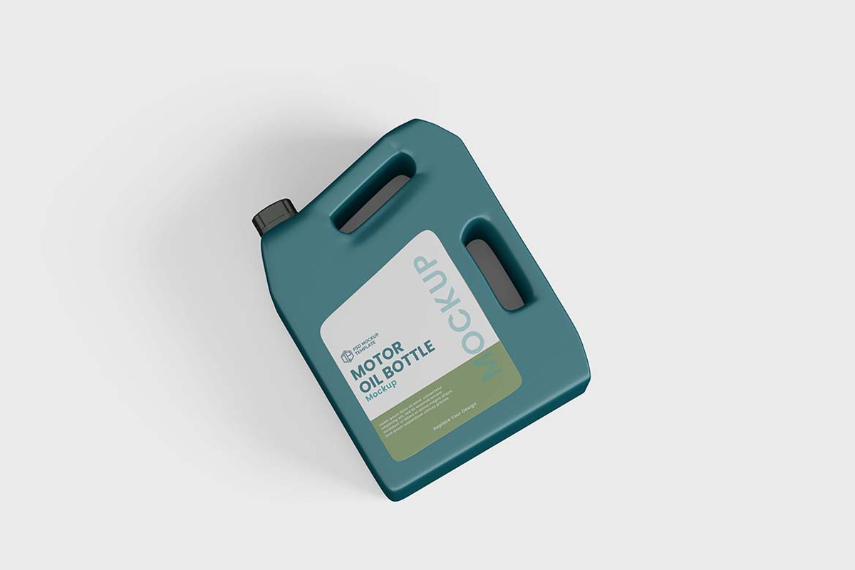 Engine Oil Can Mockup, a Packaging Mockup by tiyasprabawa (Photo 4 of 5)