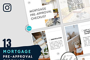 Mortgage PreApproval Checklist Posts, a Social Media Template by RealEstateDreams (Thumbnail 1 of 3)