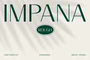 Impana Rough, a Sans Serif Font by Craft Supply Co. (Thumbnail 1 of 8)