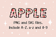 Apple Sweet OTF PNG SVG, a Symbol Font by DREAMs Soul G. (Thumbnail 5 of 5)