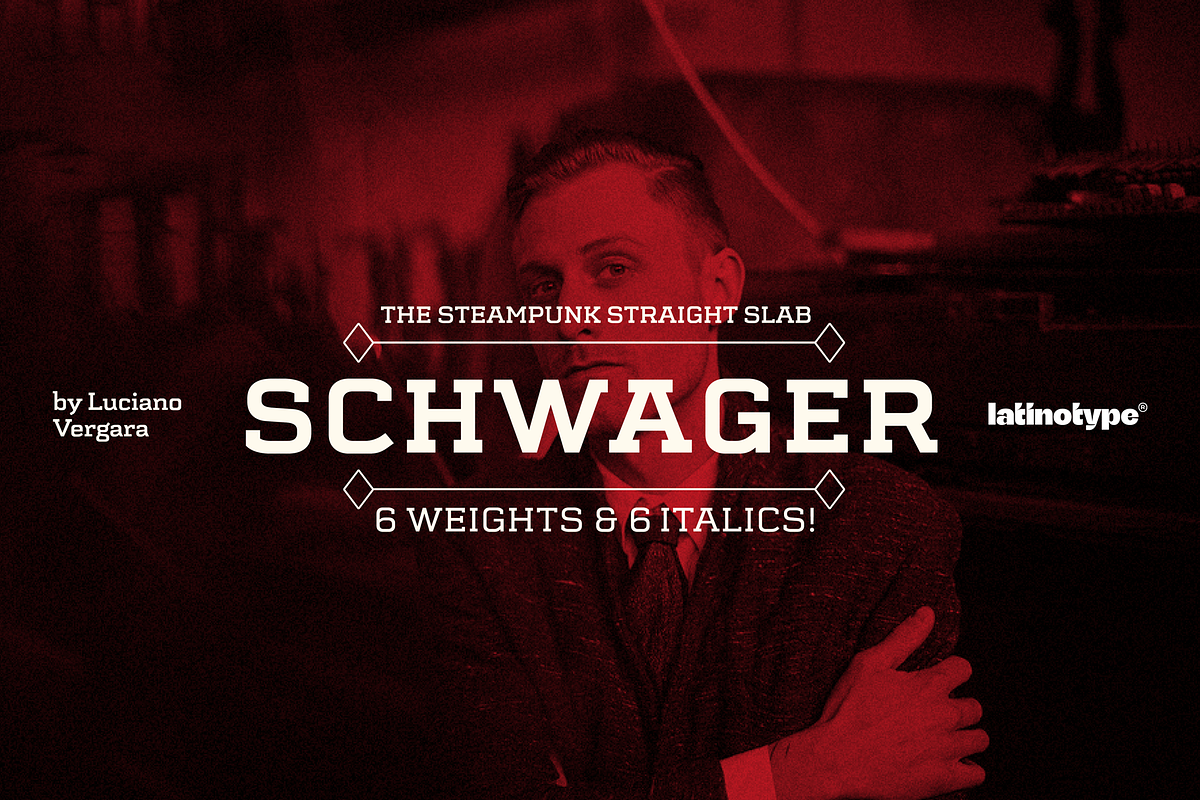 Schwager, a Slab Serif Font by Latinotype (Photo 1 of 5)
