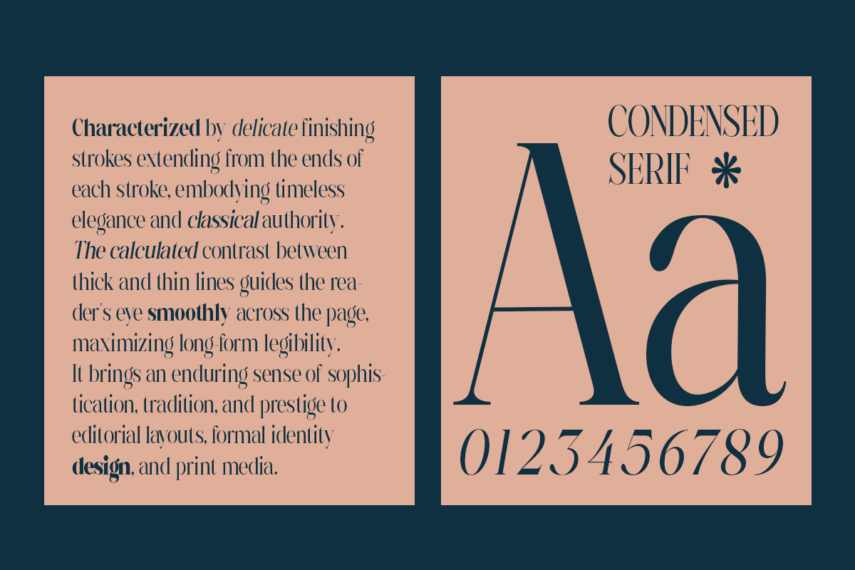 Rigstik – Display Serif Font, a Serif Font by Madjack.font (Photo 8 of 10)