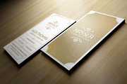 Gold And White Business Card, a Business Card Template by Marvel (Thumbnail 2 of 6)