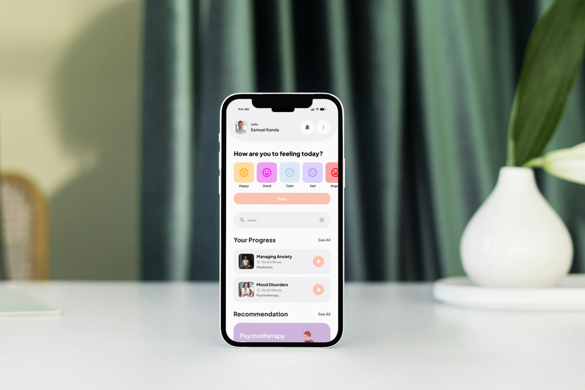 Calmara – Guided Meditation App, an App Template by productype1 (Photo 5 of 5)