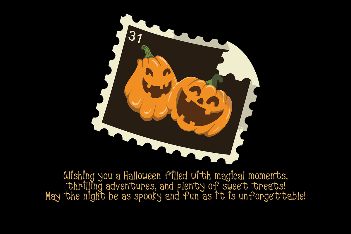 King Witch | Halloween Font, a Handwritten Font by Berdansabersama (Photo 4 of 8)