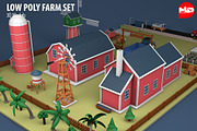 Low Poly Farm Set, an Architecture 3D Model by multimedia4ds (Thumbnail 8 of 10)