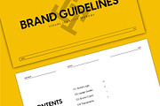 Modern Brand Guide Template, a Branding & Logo Template by Moody Designs (Thumbnail 2 of 8)