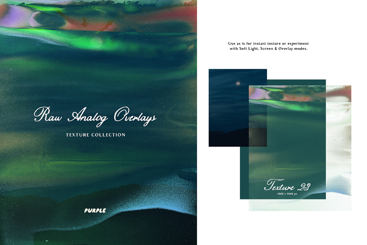 Raw Analog Texture Overlays, a Texture Graphic by Purple (Photo 23 of 31)