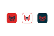 Heart & Wings Logo Design Template, a Branding & Logo Template by Lucrative Studio (Thumbnail 4 of 6)