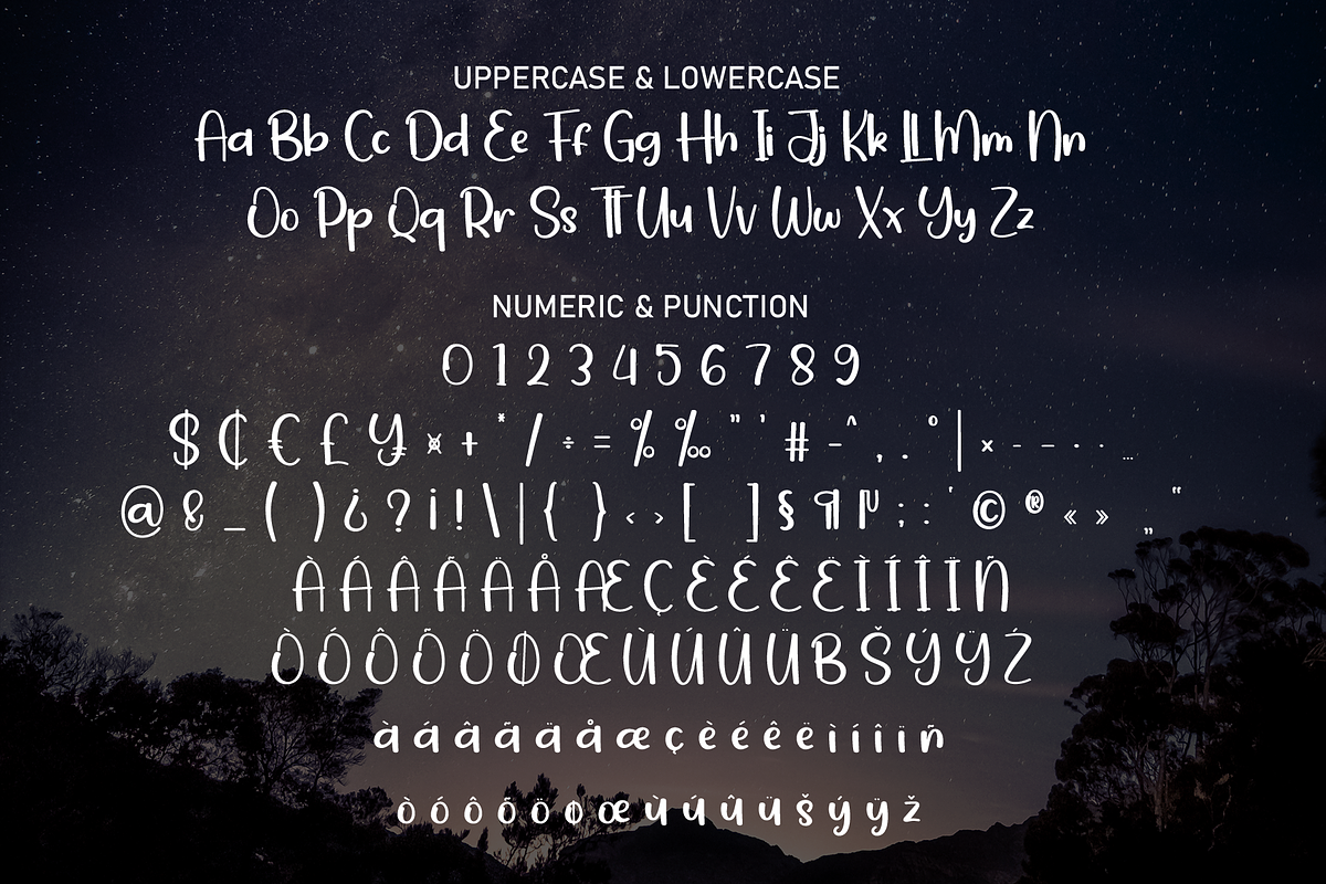 Midnight | Script Font, a Handwritten Font by Scratchones (Photo 7 of 8)