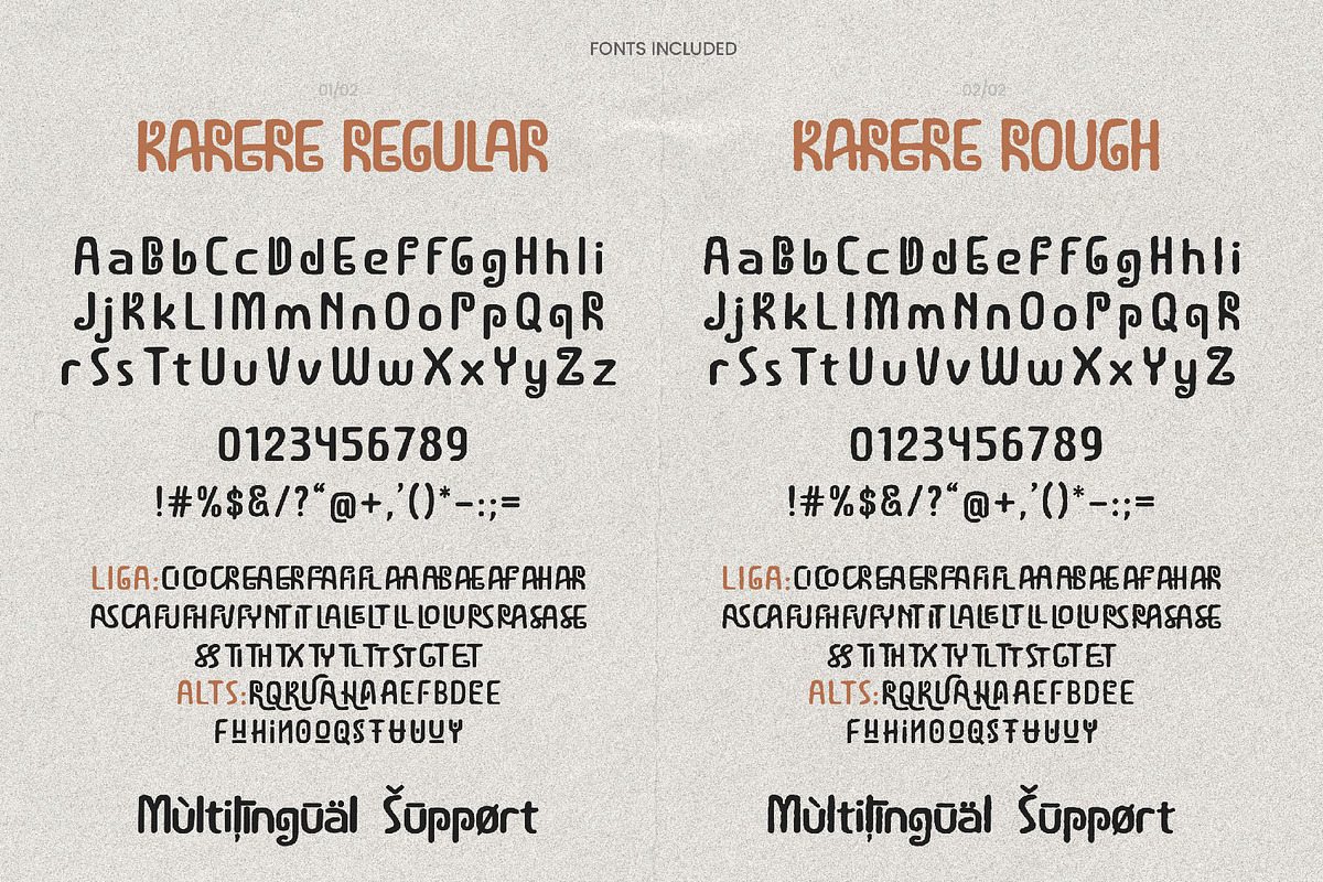 Karere - Handwritten Tribal Font, a Handwritten Font by AndrewPixelType (Photo 14 of 14)