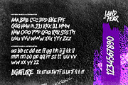 Land Of Fear - Street Type, a Handwritten Font by ikiiko (Thumbnail 6 of 7)