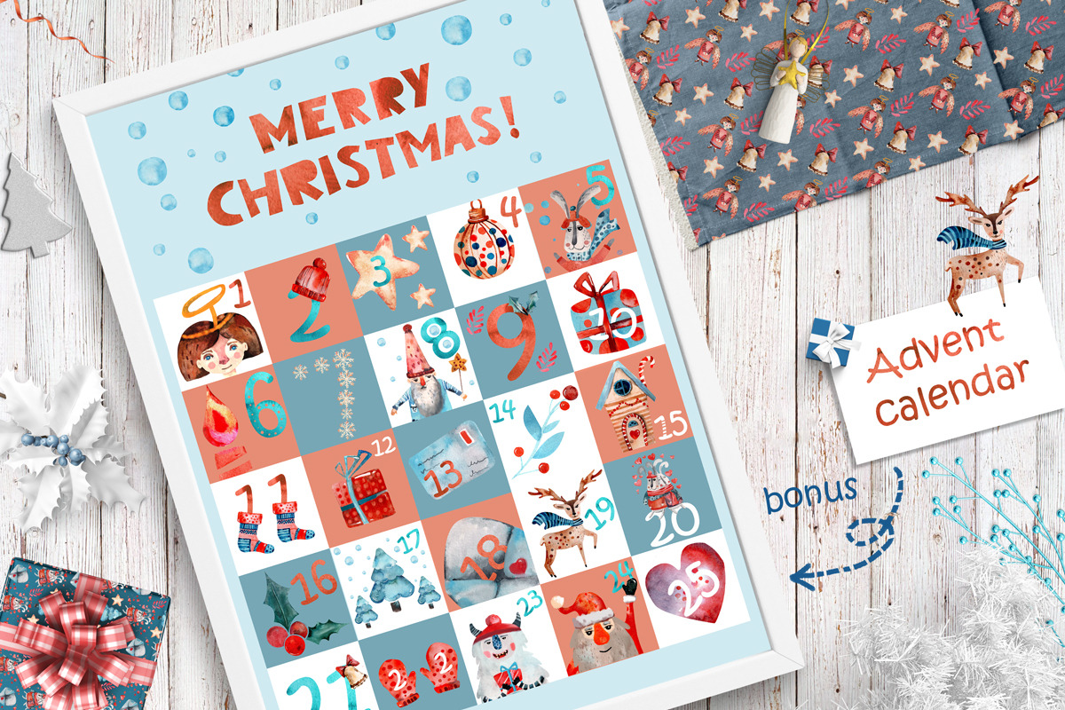 MerryChristmas| Bonus AdventCalendar, an Animal Illustration by SimpleLesia (Photo 5 of 6)