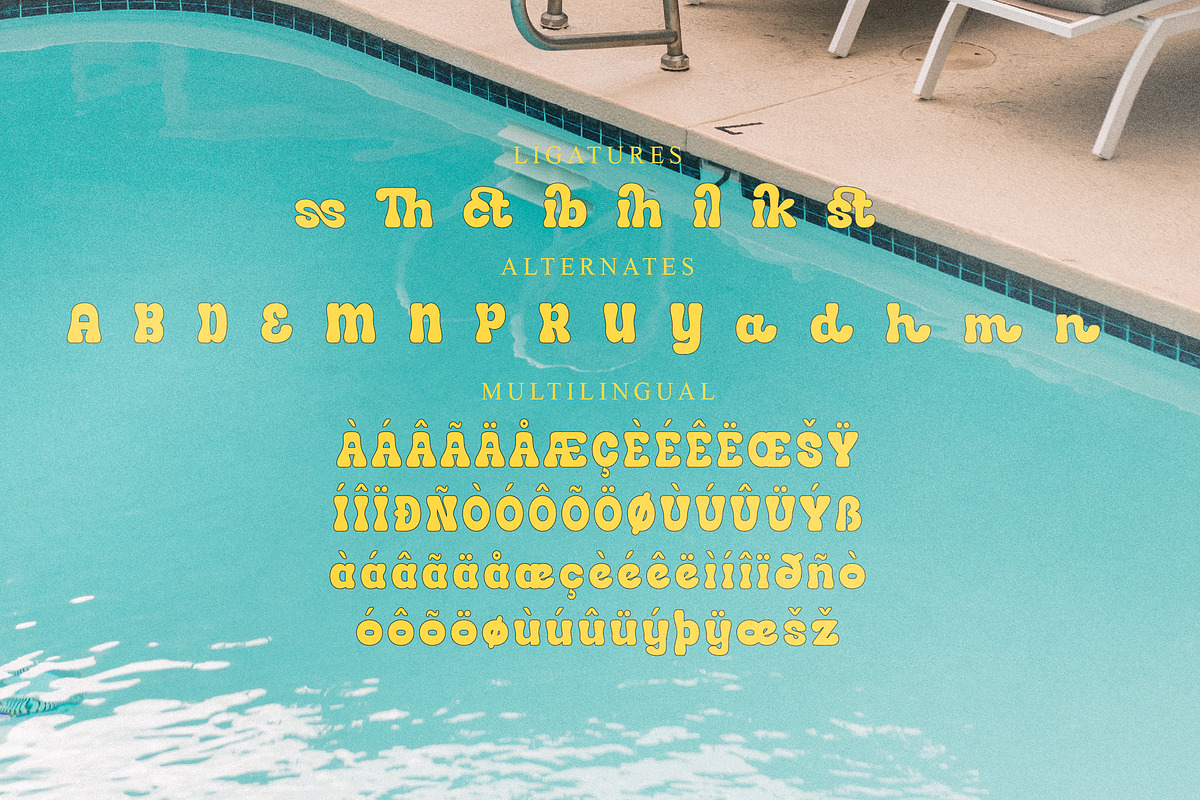 Hendrix Bubble Groovy Retro Display, a Serif Font by Storytype Studio (Photo 14 of 15)