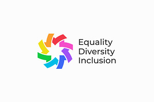 Equality Diversity Inclusion Logo, a Branding & Logo Template by Signatoro