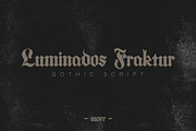 Luminados Fraktur, a Blackletter Font by Mofr 24 (Thumbnail 1 of 8)
