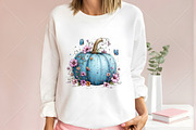 Whimsical Fall Pastel Pumpkin PNG, a Seasonal Illustration by Canvas Craft (Thumbnail 6 of 10)