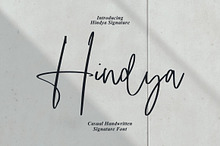 Hindya - Handwritten Signature
