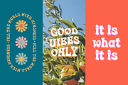 Enjoy Wave - A Groovy Font, a Sans Serif Font by RedyStudio (Thumbnail 5 of 10)