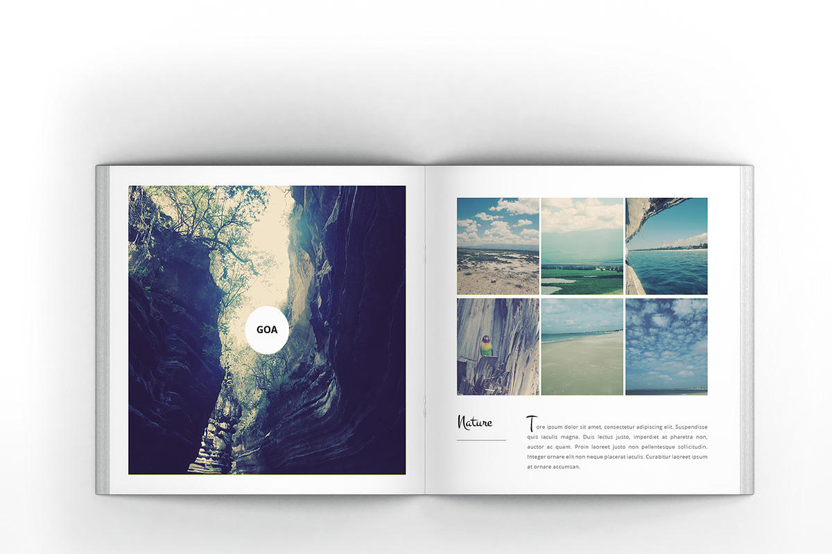 Multipurpose Square Clean Brochure, a Brochure Template by Incools Stokie (Photo 7 of 14)