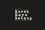 Matches Typeface, a Serif Font by giemons™ (Thumbnail 2 of 6)