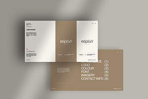 Brand Guidelines Template BrandKit