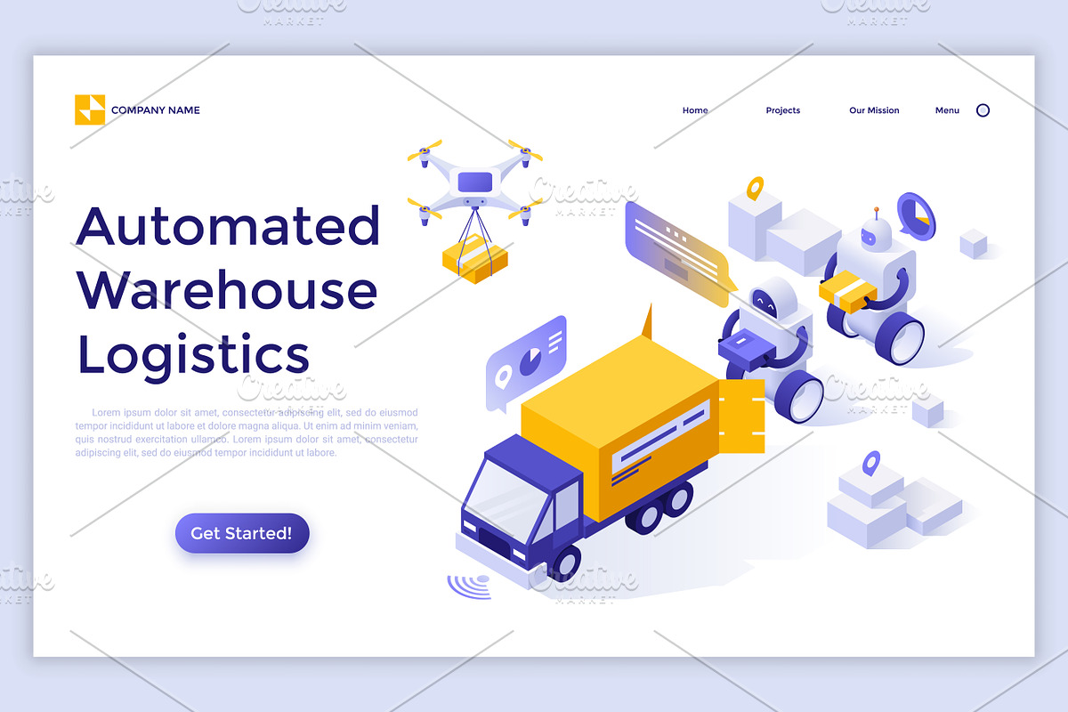 Isometric Solutions Mini. Part 3, a Templates & Theme by Andrew Kras Design (Photo 12 of 16)
