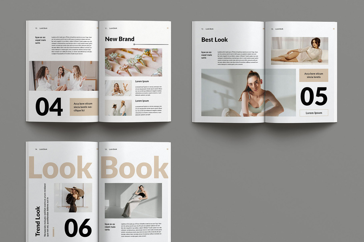 Minimal Style Lookbook, a Magazine Template by Seeing-art (Photo 11 of 11)