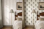 Elegant Bedroom Wallpaper Mockup, a Household Mockup by LinnestCreative (Thumbnail 4 of 6)