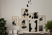 MINIMALIST PRINTS GALLERY, a Background Graphic by Lana Elanor (Thumbnail 2 of 8)