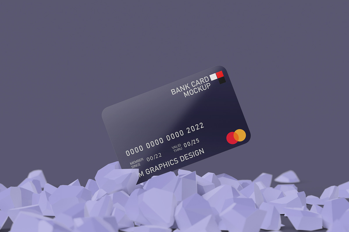 Credit Cards Mockups, an Advertising Mockup by 2M GRAPHICS DESIGN (Photo 5 of 7)