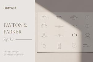 Modern Pre-made Logo Bundle Kit, a Branding & Logo Template by Forth and Wild