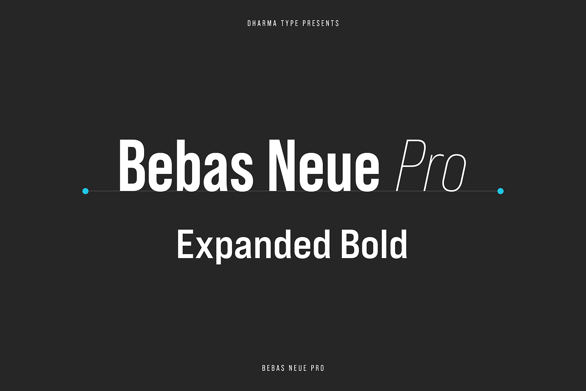 Bebas Neue Pro - Exp Bold