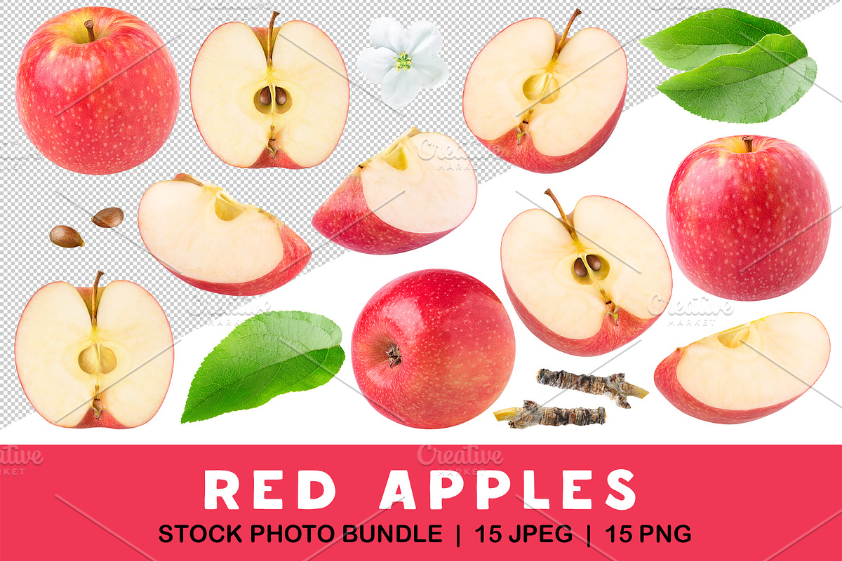 Red apples, an Object Graphic by Fruits+Veggies