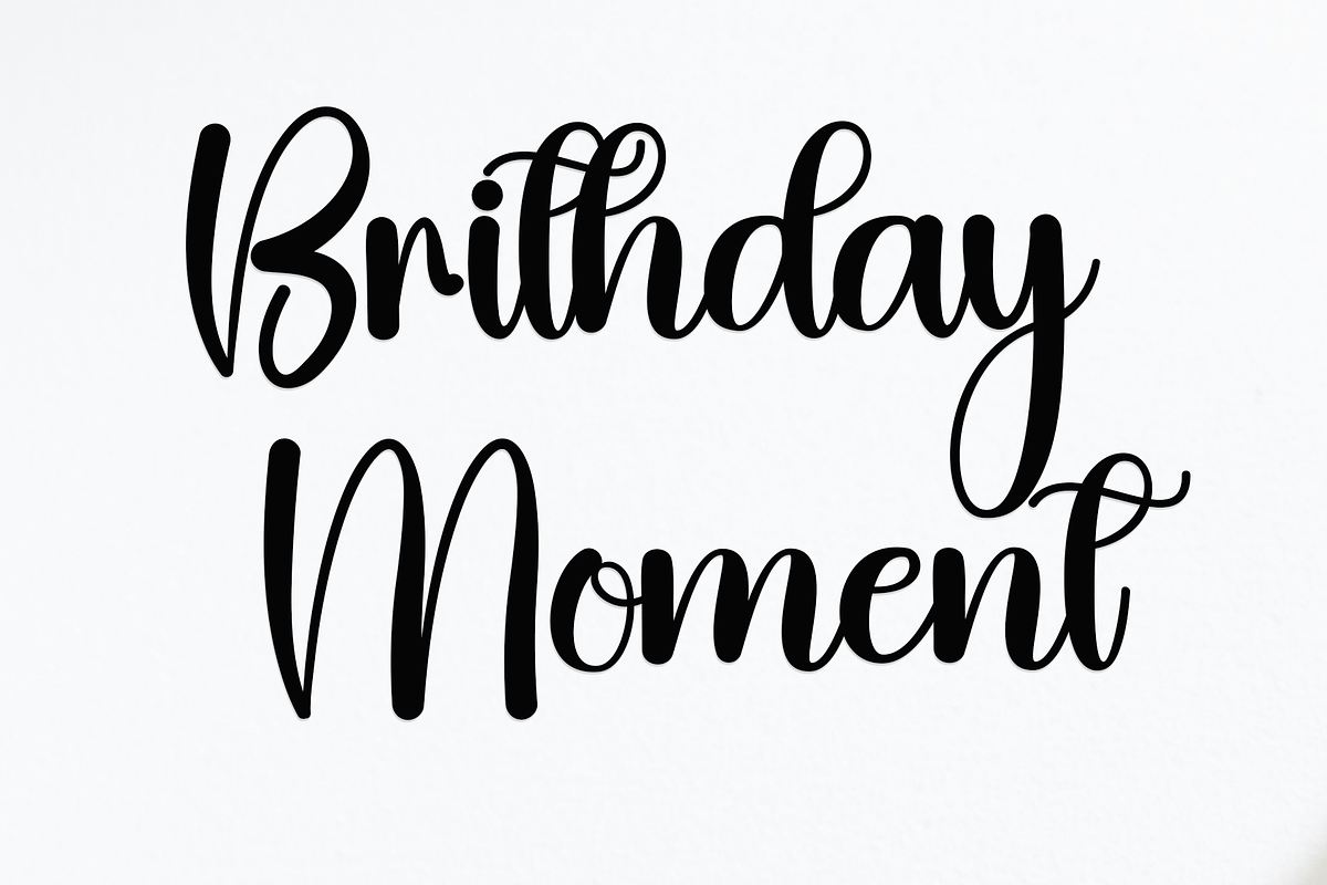 Spectaculer Brithday, a Handwritten Font by InermediaSTUDIO (Photo 2 of 8)