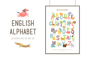 ZOO ENGLISH ALPHABET