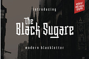The Black Sugare [UPDATE], a Blackletter Font by Arterfak Project (Thumbnail 1 of 11)