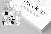 Flyer / Poster / CV Mockup, a Print Template by KIPET (Thumbnail 1 of 10)